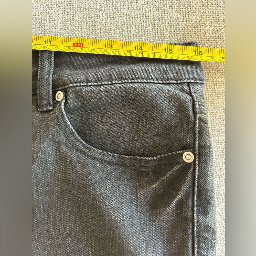 Black Ankle Lace-Up Cropped Jeans NWOT - Picture 7 of 13